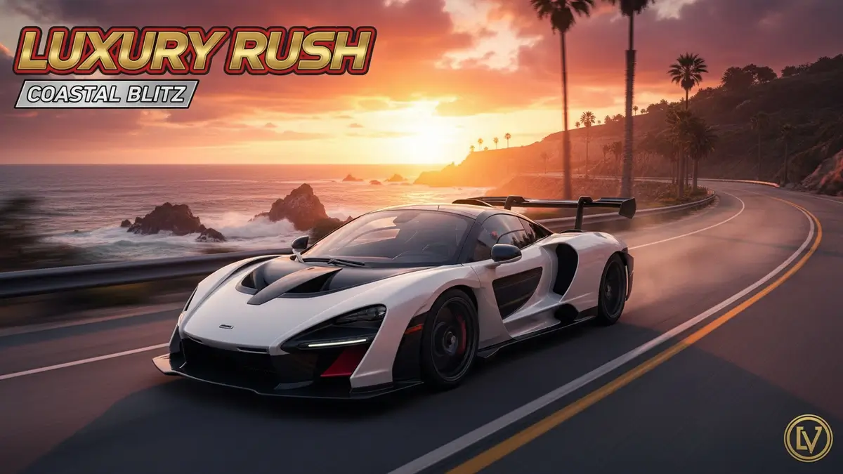 Luxury Supercar AI Art