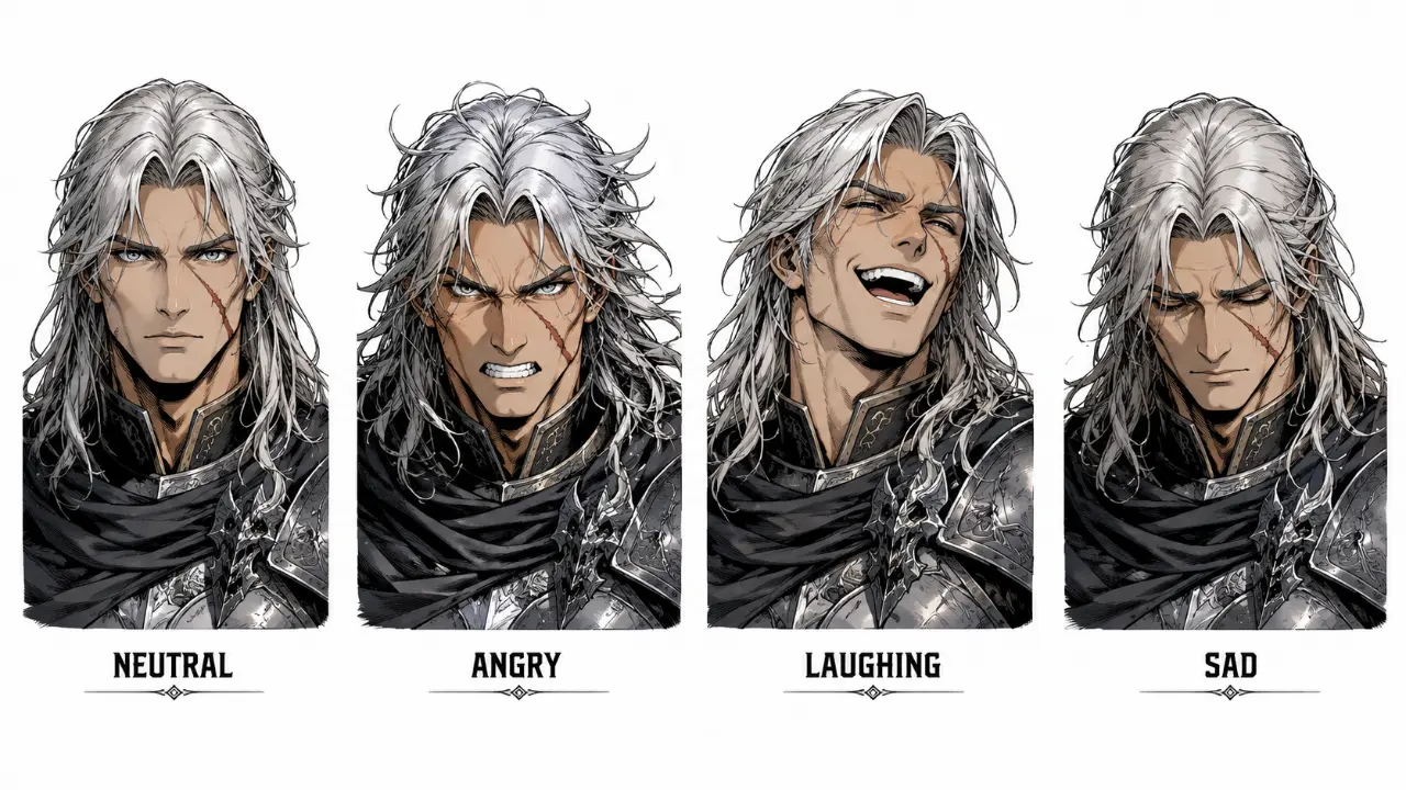 Character Expression Sheet