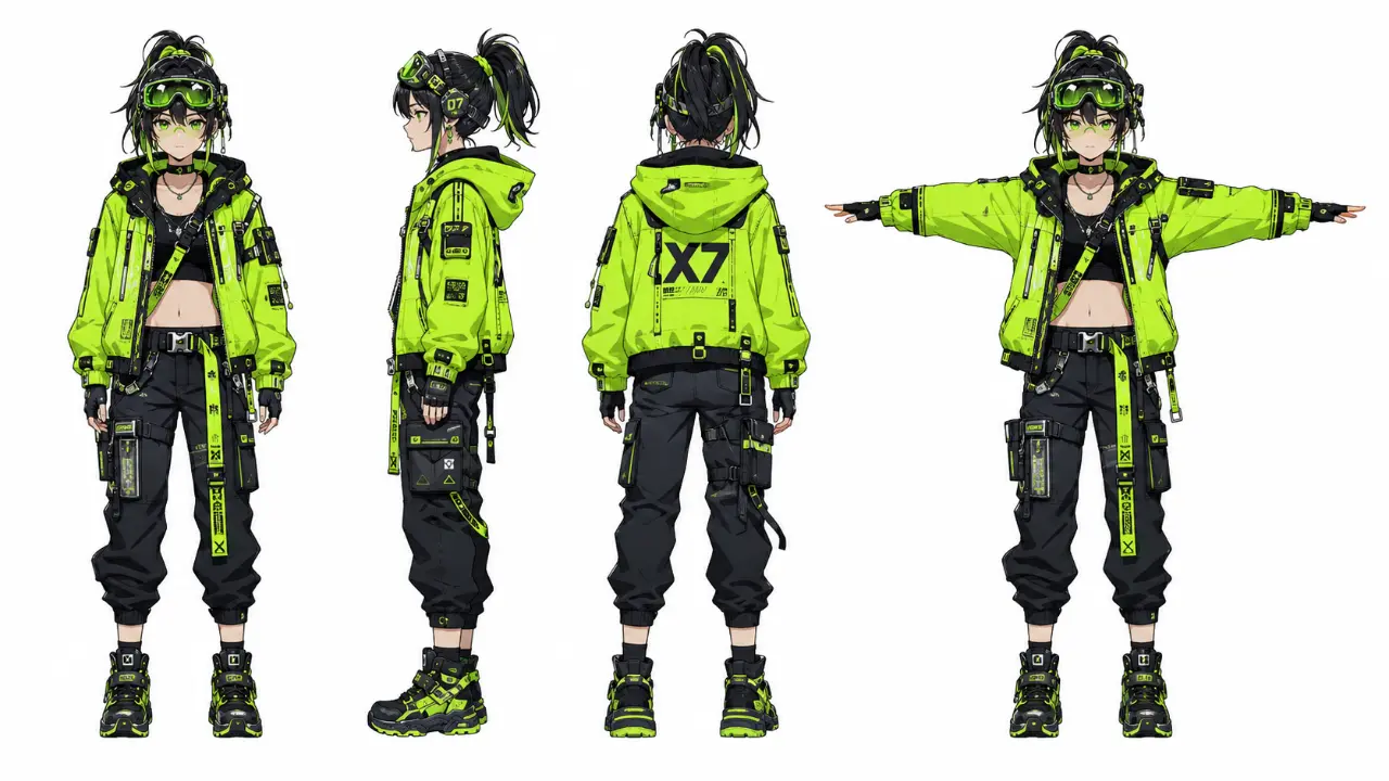 Character Turnaround Sheet