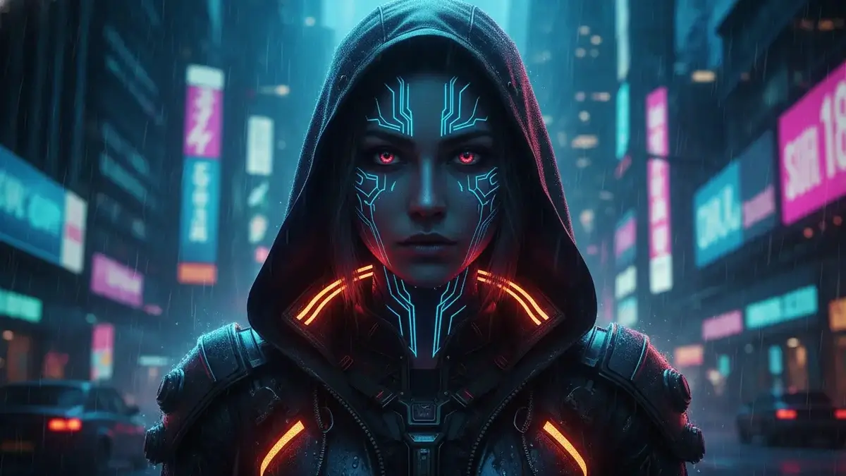 Cyberpunk AI Art Masterpiece