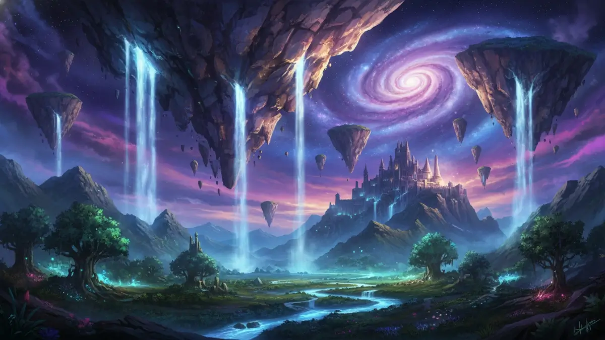 Fantasy Landscape Example