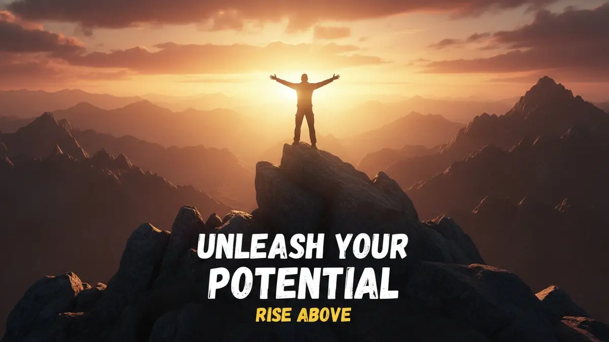 Powerful Motivation AI Art