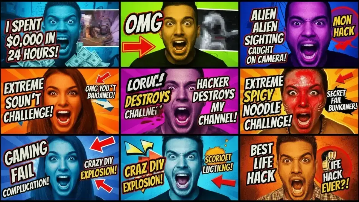YouTube Thumbnail Prompts