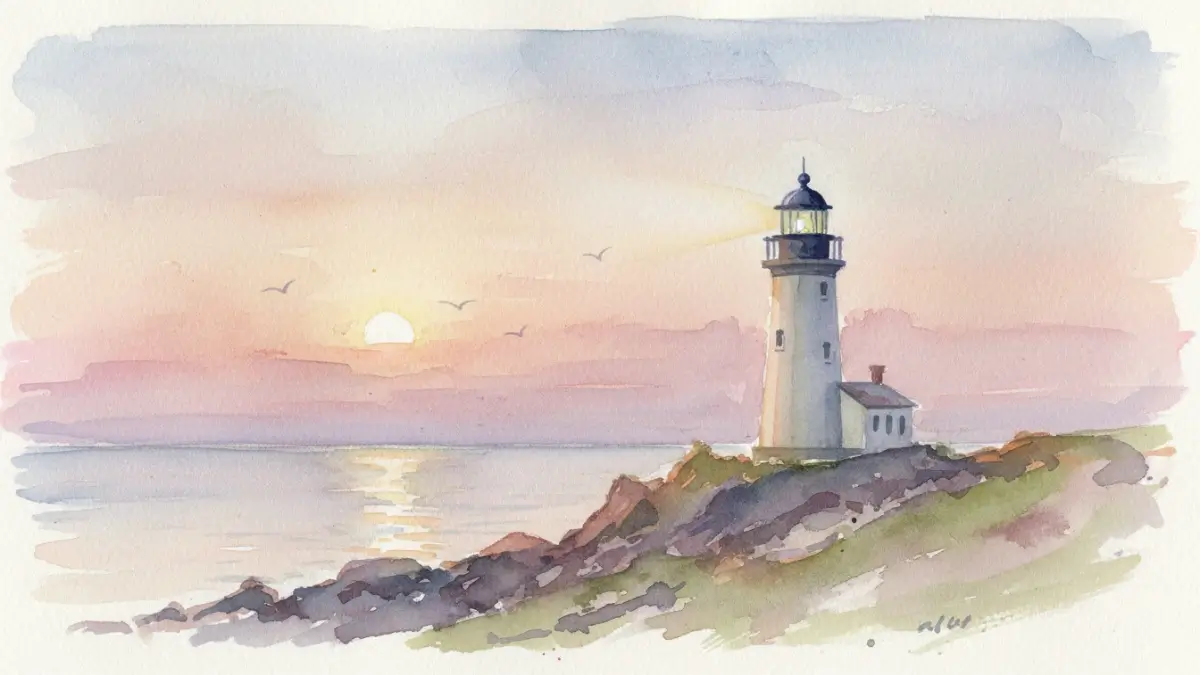 Watercolor Landscape Example